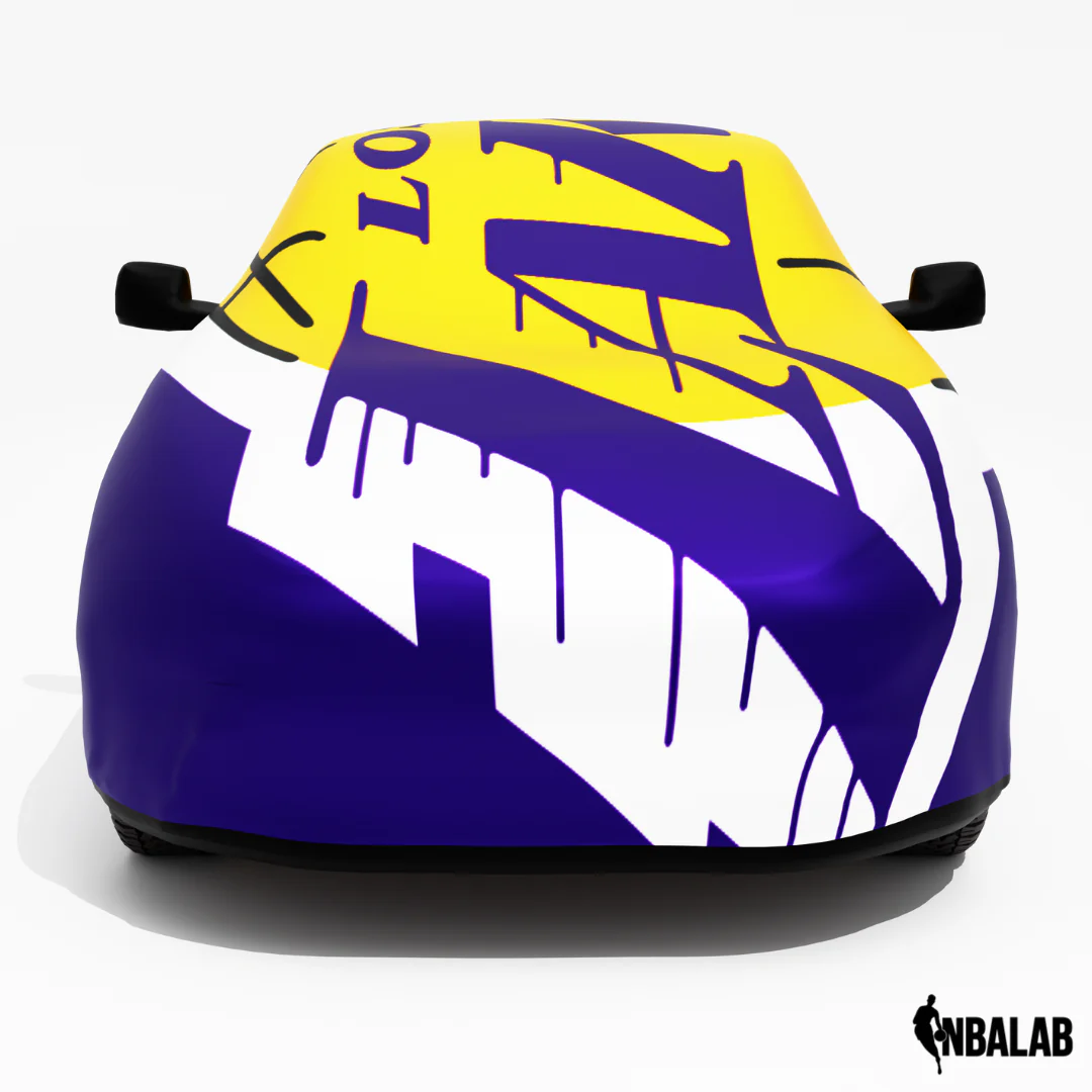 Officially Licensed Los Angeles Lakers Cover Stretch Logo – Indoor & Outdoor | NBA Protection | HeroCovers - Image 3