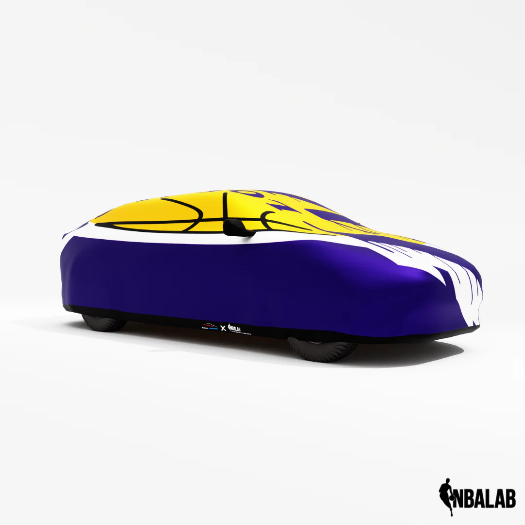 Officially Licensed Los Angeles Lakers Cover Stretch Logo – Indoor & Outdoor | NBA Protection | HeroCovers - Image 7