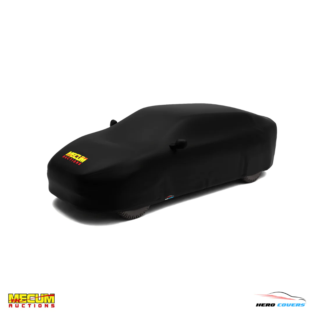 Officially Licensed Mecum Auctions Black Car Cover