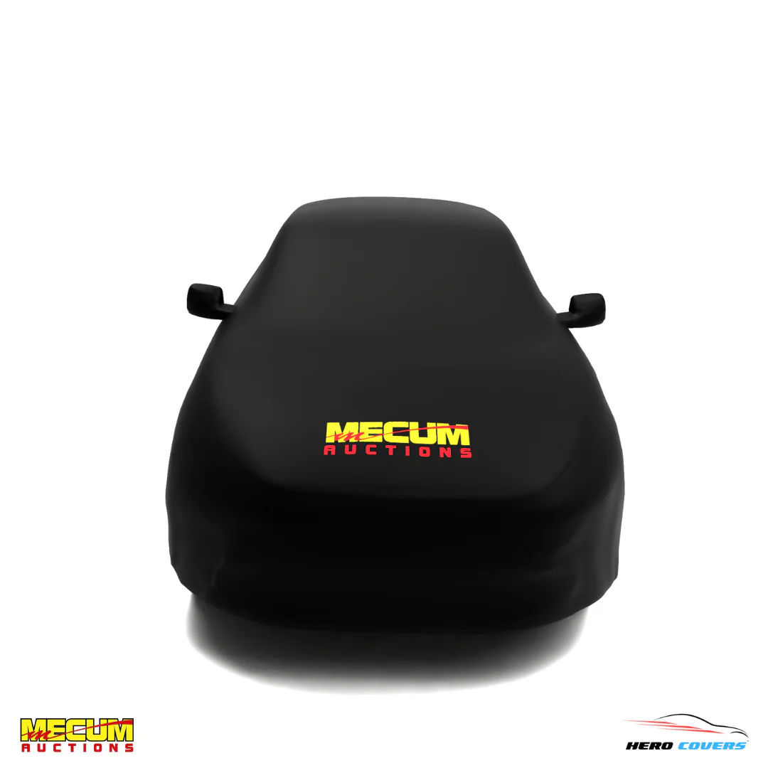 Officially Licensed Mecum Auctions Black Car Cover - Image 3