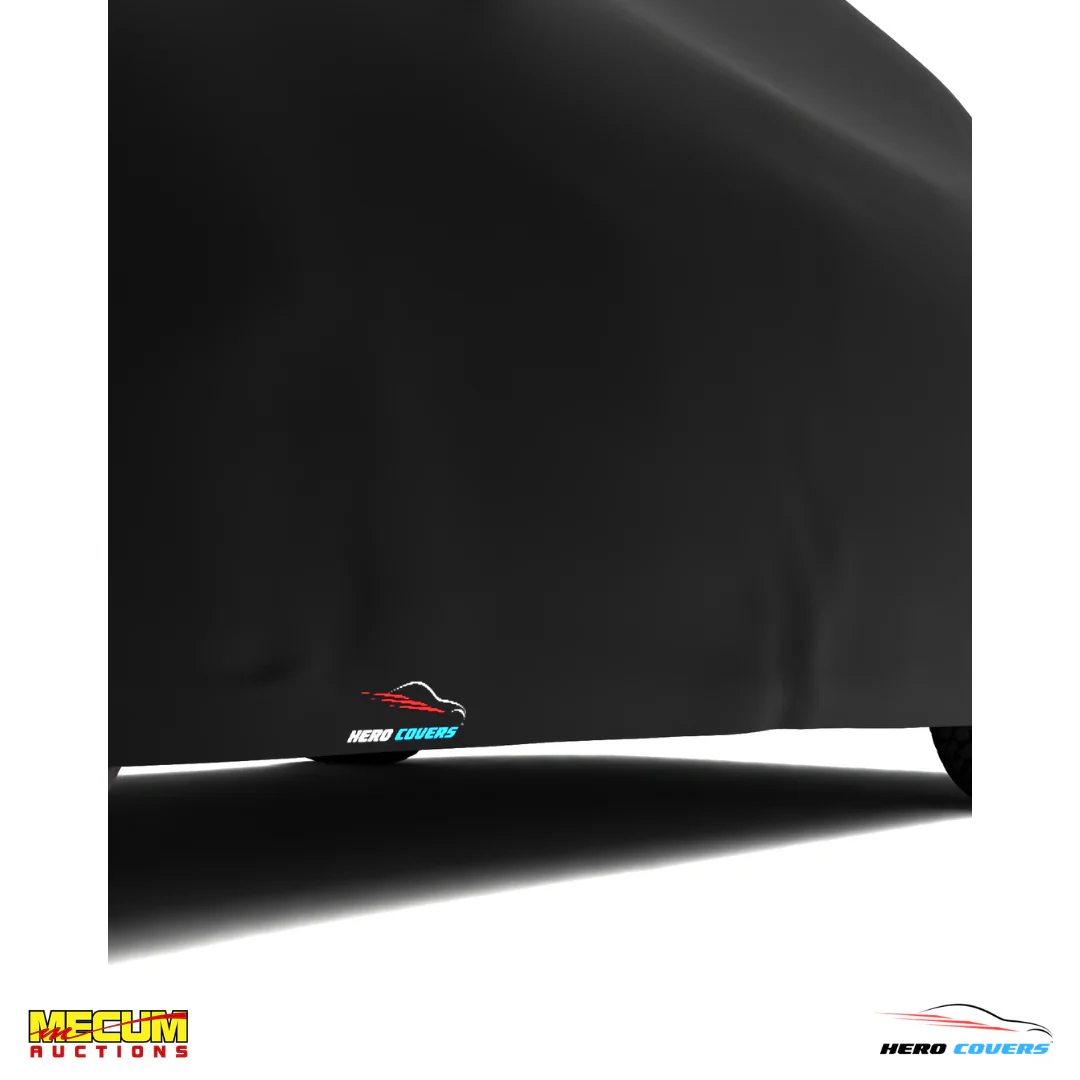 Officially Licensed Mecum Auctions Black Car Cover - Image 5