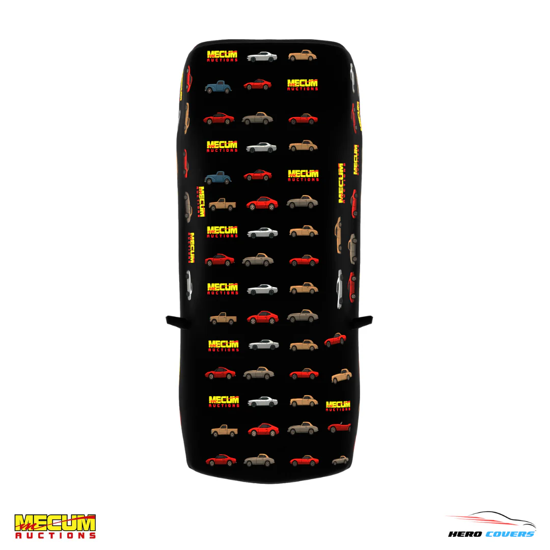 Officially Licensed Mecum Auctions Multi-Car Design Car Cover - Image 4