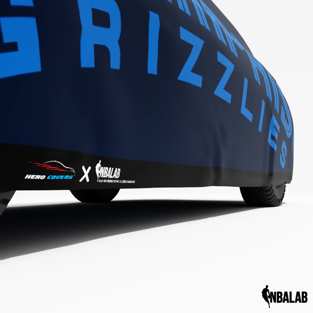 Officially Licensed Memphis Grizzlies Cover Stretch Logo – Indoor & Outdoor | NBA Protection | HeroCovers - Image 4