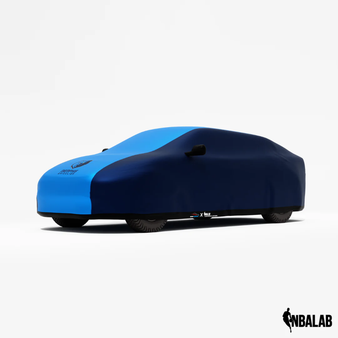 Officially Licensed Memphis Grizzlies 2 Tone Car Covers – Indoor & Outdoor | NBA Protection | HeroCovers - Image 3