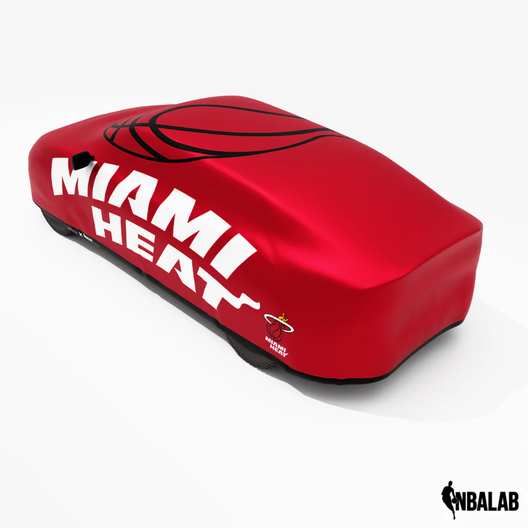 Officially Licensed Miami Heat Cover Stretch Logo – Indoor & Outdoor | NBA Protection | HeroCovers - Image 5