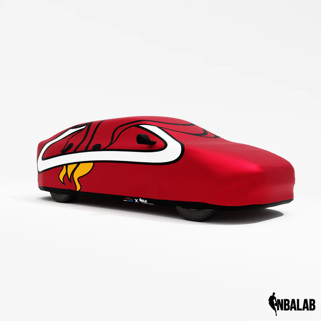 Officially Licensed Miami Heat Cover Stretch Logo – Indoor & Outdoor | NBA Protection | HeroCovers - Image 7