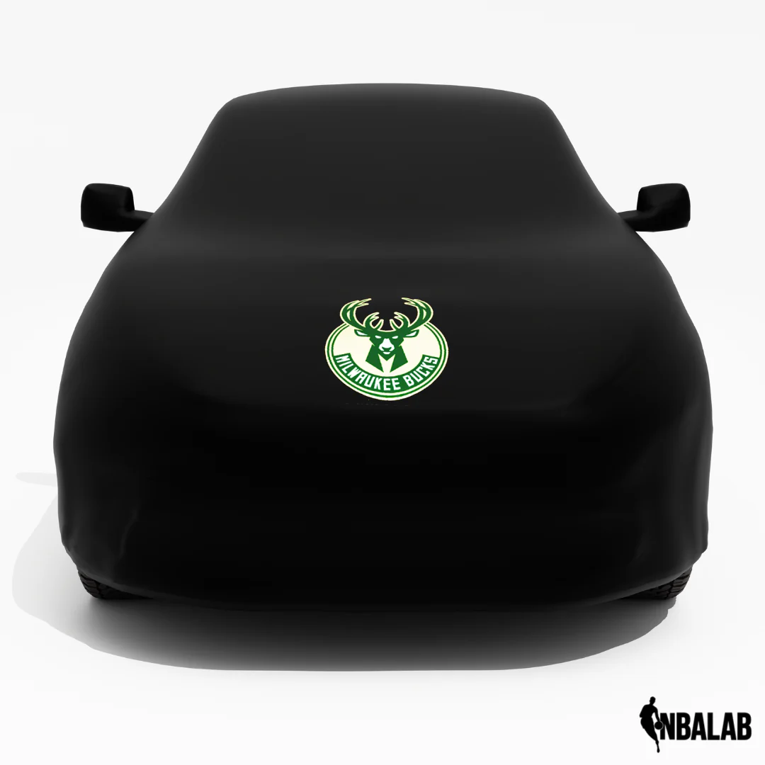 Officially Licensed Milwaukee Bucks Black Car Covers – Indoor & Outdoor | NBA Protection | HeroCovers - Image 3