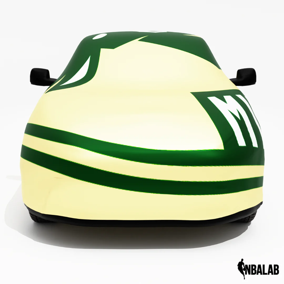 Officially Licensed Milwaukee Bucks Cover Stretch Logo – Indoor & Outdoor | NBA Protection | HeroCovers - Image 3