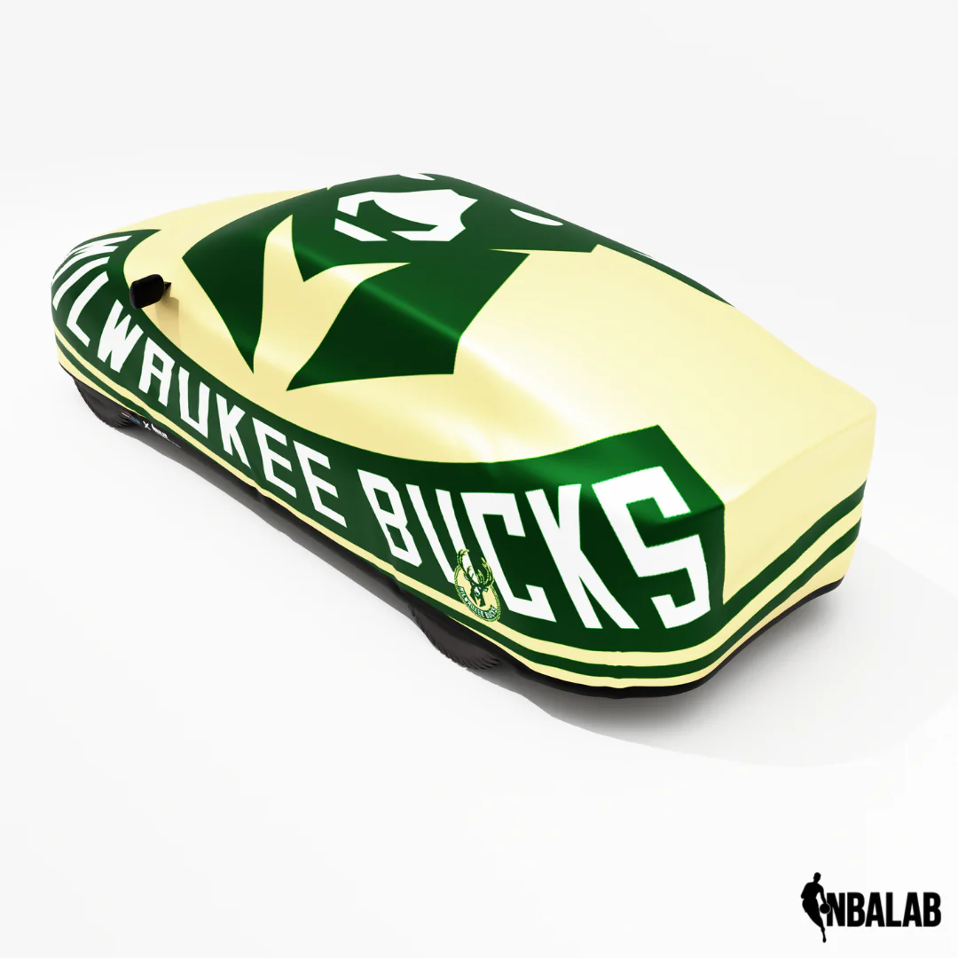 Officially Licensed Milwaukee Bucks Cover Stretch Logo – Indoor & Outdoor | NBA Protection | HeroCovers - Image 5