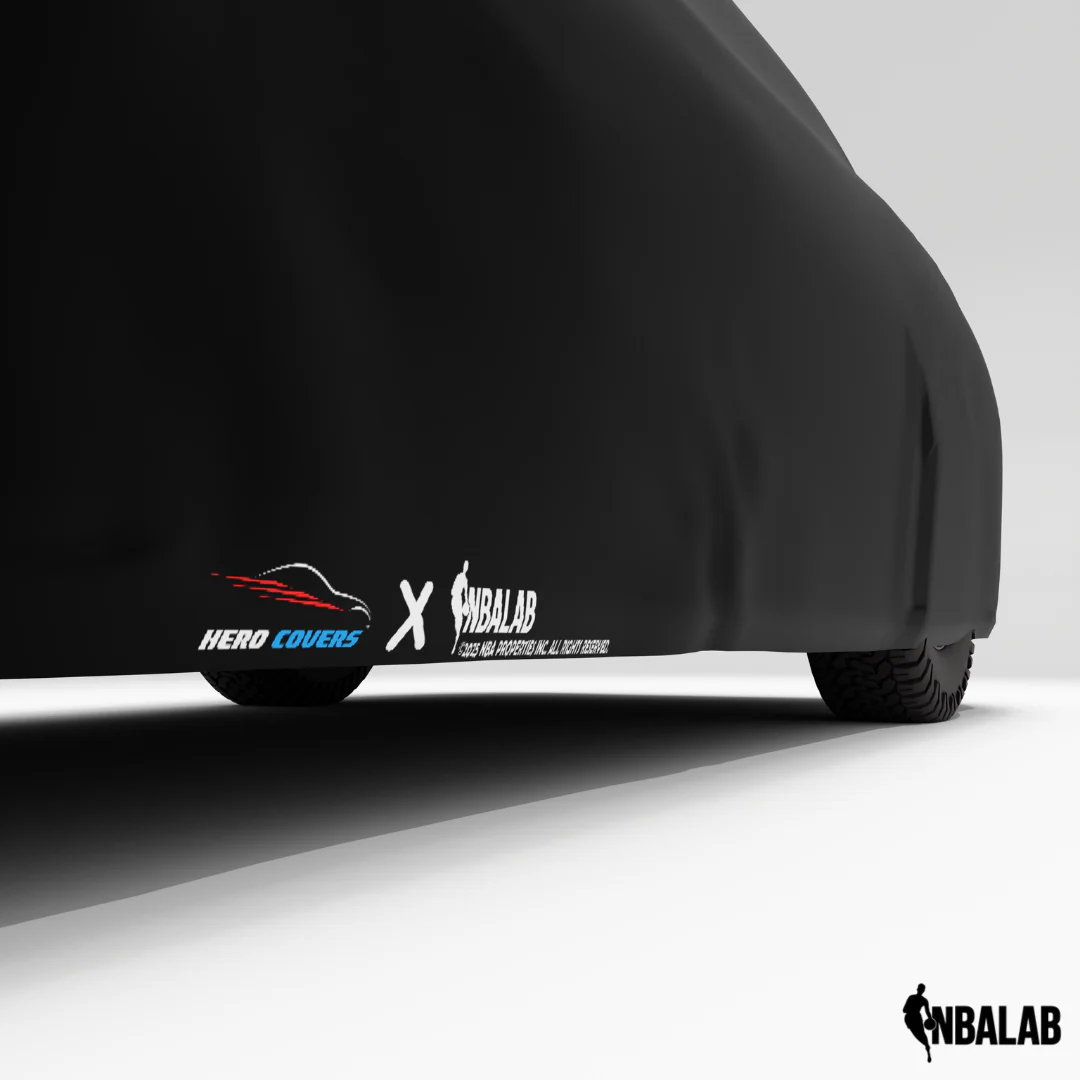 Officially Licensed Minnesota Timberwolves Black Car Covers – Indoor & Outdoor | NBA Protection | HeroCovers - Image 4