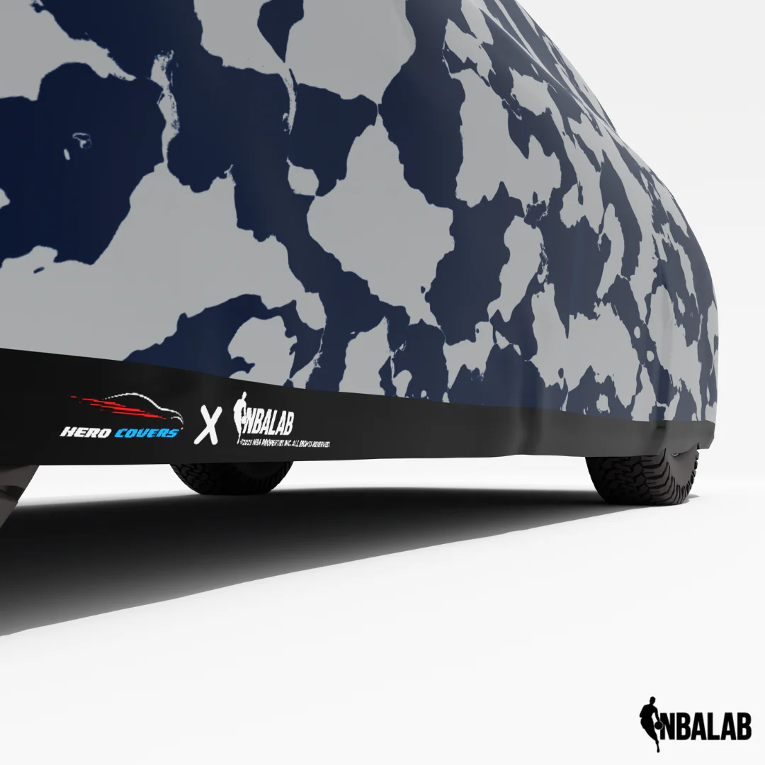 Officially Licensed Minnesota Timberwolves Comouflage Car Covers – Indoor & Outdoor | NBA Protection | HeroCovers - Image 4