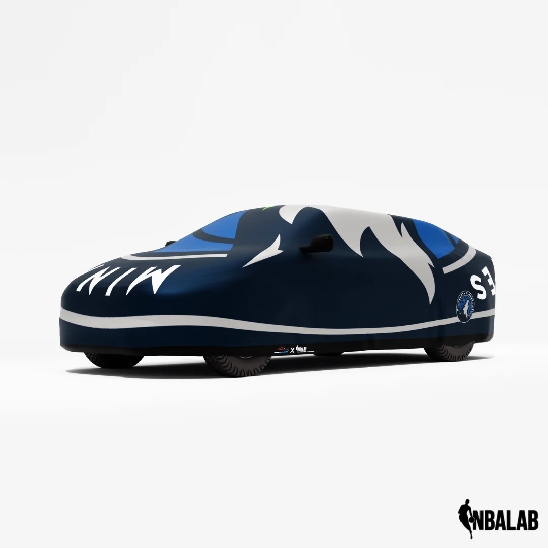 Officially Licensed Minnesota Timberwolves Cover Stretch Logo – Indoor & Outdoor | NBA Protection | HeroCovers - Image 2