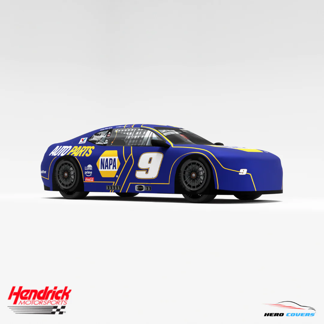 Officially Licensed Hendrick Motorsports NAPA AUTO PARTS (BLUE) Car Cover – Precision Fit & Ultimate Protection | HeroCovers - Image 5