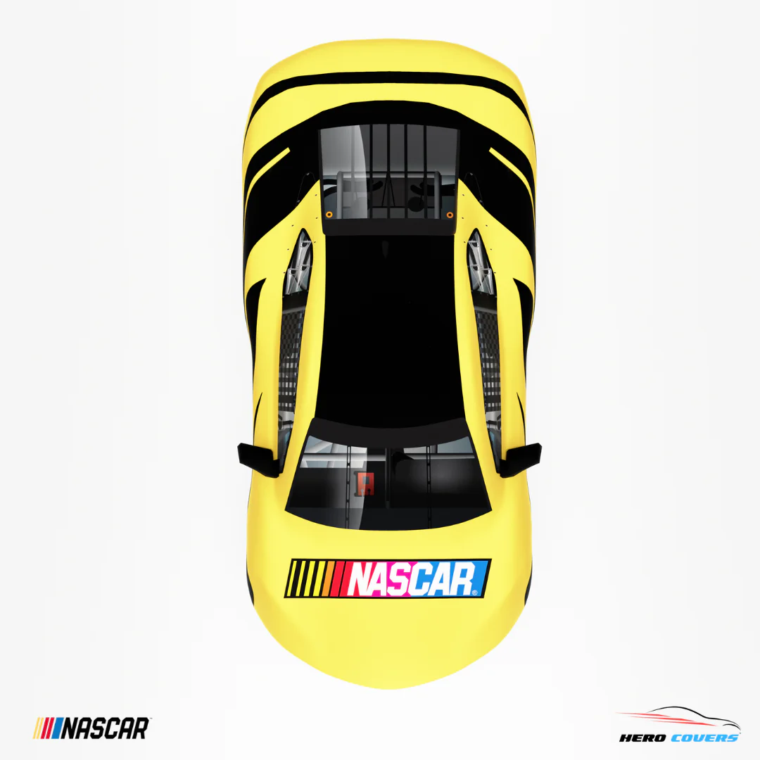 NASCAR Yellow Car Covers | Officially Licensed by HeroCovers - Image 4