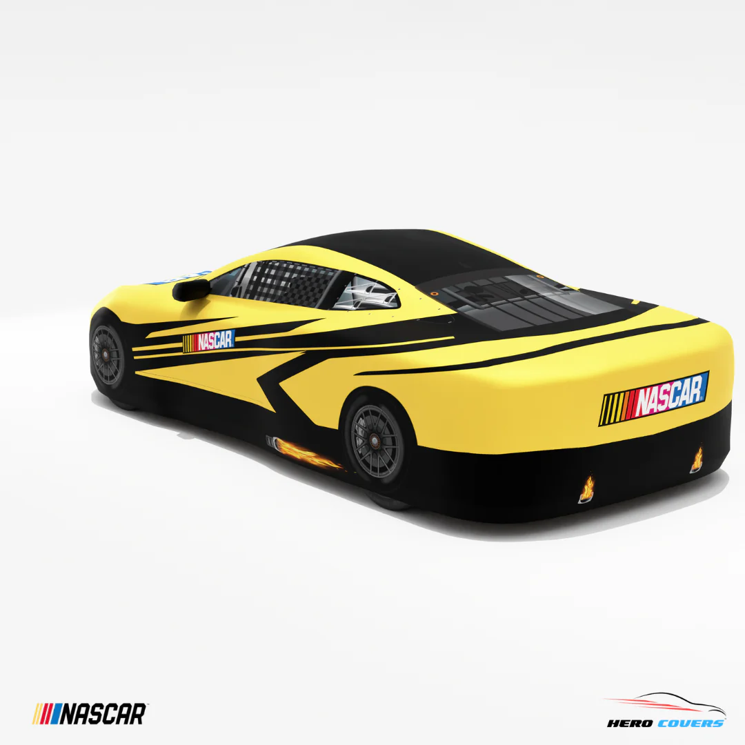 NASCAR Yellow Car Covers | Officially Licensed by HeroCovers - Image 6