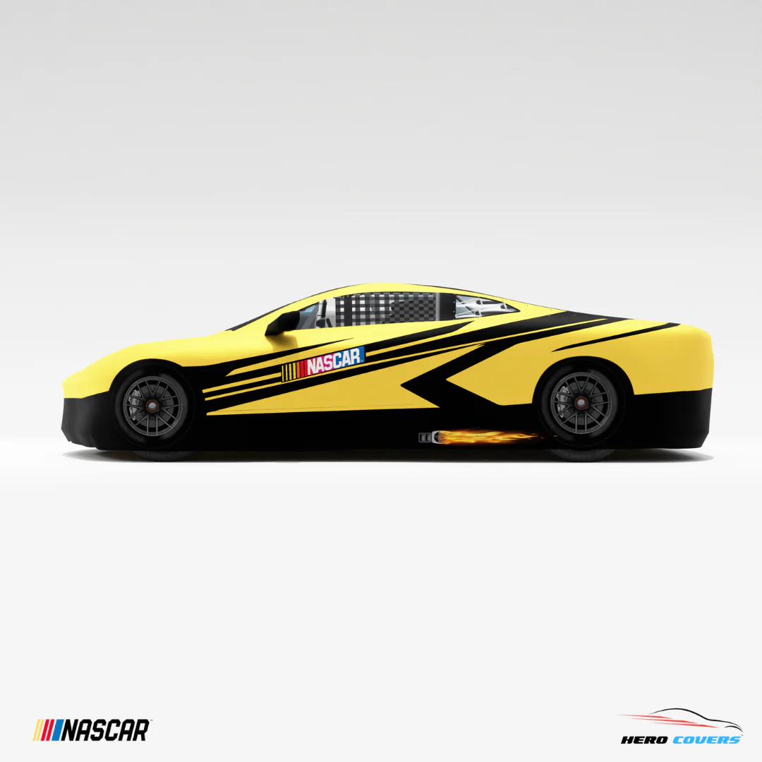NASCAR Yellow Car Covers | Officially Licensed by HeroCovers - Image 7