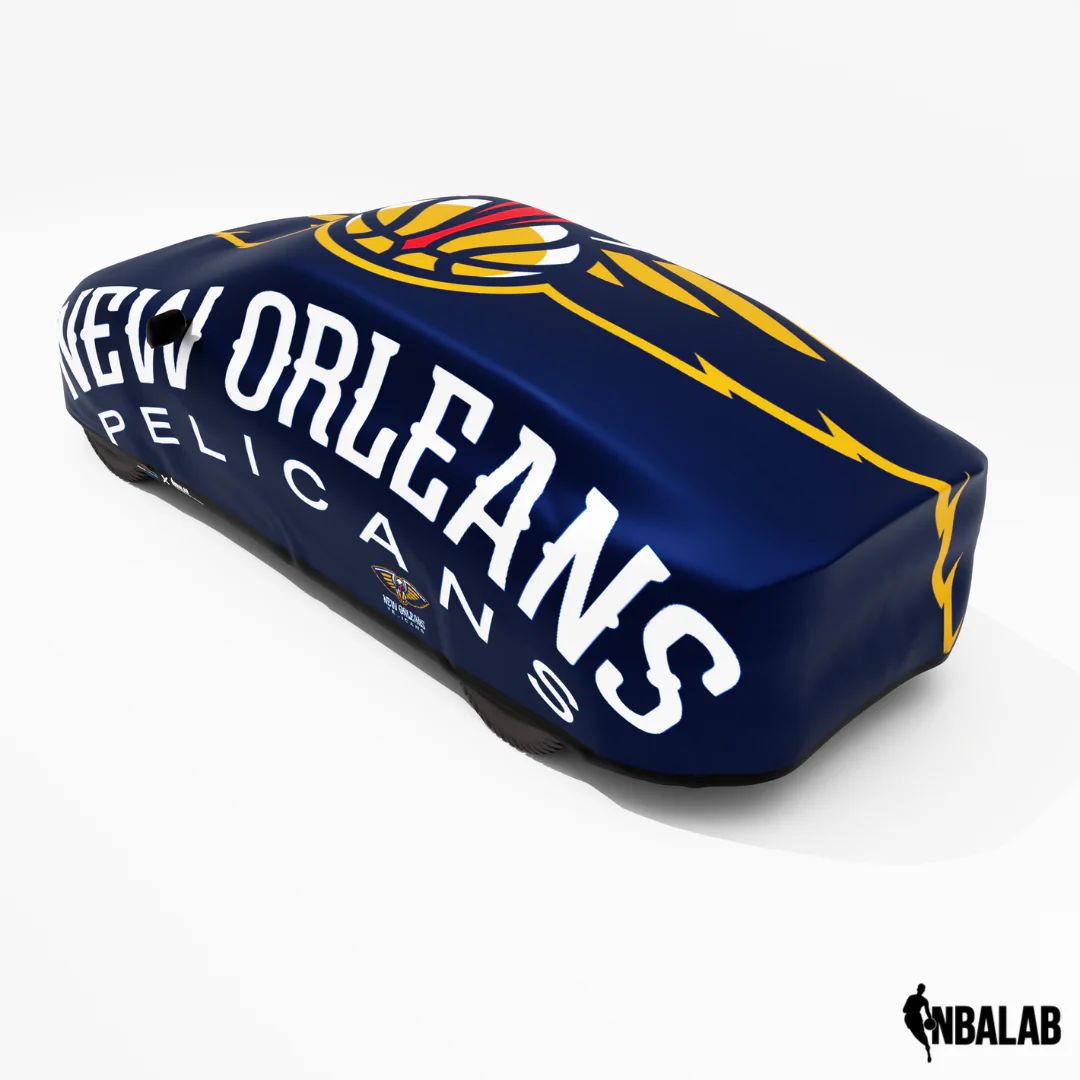 Officially Licensed New Orleans Cover Stretch Logo – Indoor & Outdoor | NBA Protection | HeroCovers - Image 5
