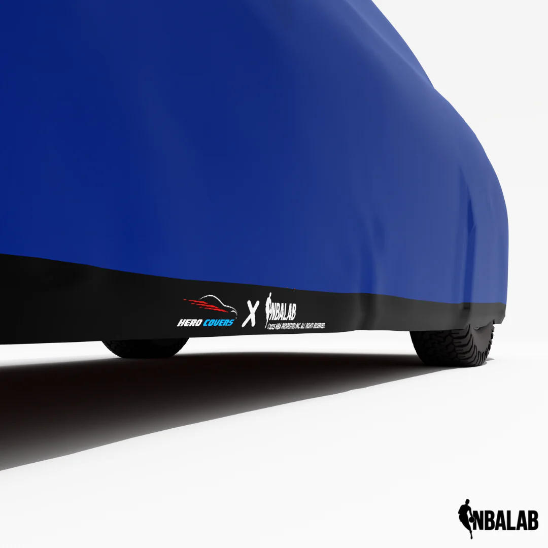 Officially Licensed New York Knicks 2 Tone Car Covers – Indoor & Outdoor | NBA Protection | HeroCovers - Image 5