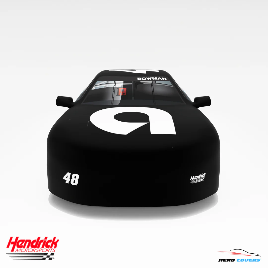 Officially Licensed Hendrick Motorsports Black Ally #48 Car Cover – Precision Fit & Ultimate Protection | HeroCovers - Image 3