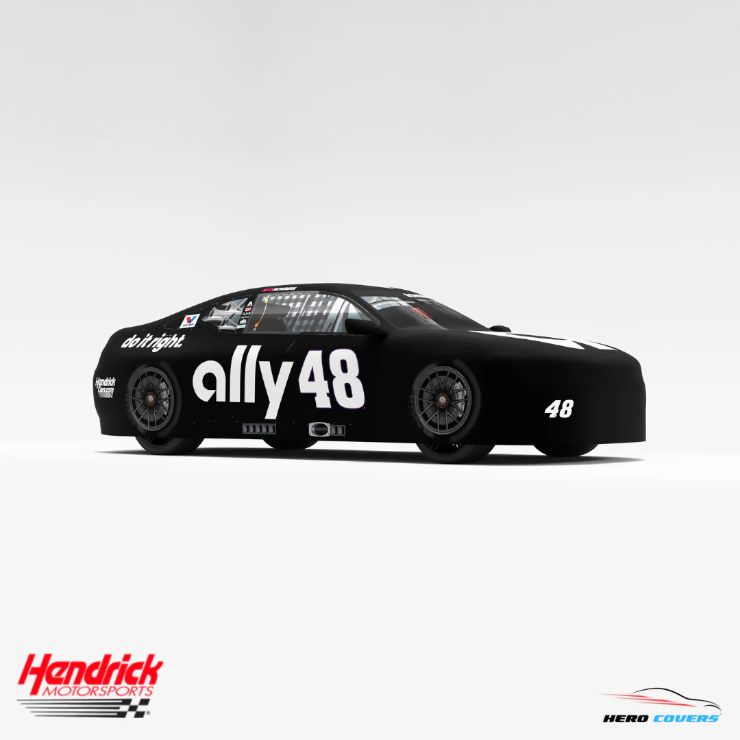 Officially Licensed Hendrick Motorsports Black Ally #48 Car Cover – Precision Fit & Ultimate Protection | HeroCovers - Image 5
