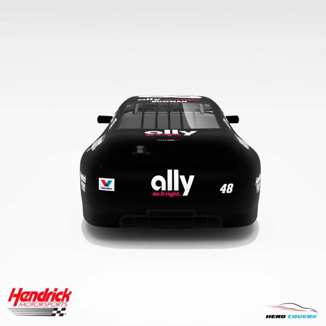 Officially Licensed Hendrick Motorsports Black Ally #48 Car Cover – Precision Fit & Ultimate Protection | HeroCovers - Image 6