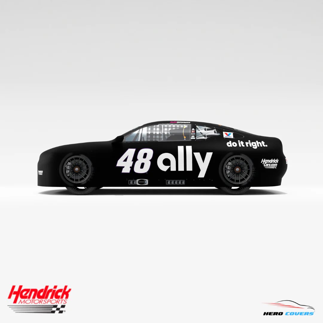 Officially Licensed Hendrick Motorsports Black Ally #48 Car Cover – Precision Fit & Ultimate Protection | HeroCovers - Image 8