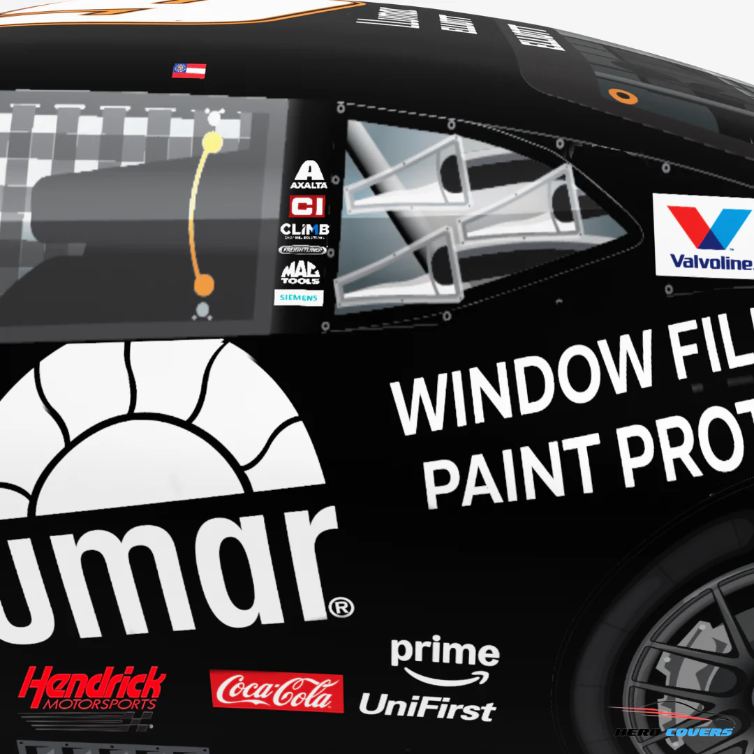 Officially Licensed Hendrick Motorsports Black Llumar #9 Car Cover – Precision Fit & Ultimate Protection | HeroCovers - Image 9