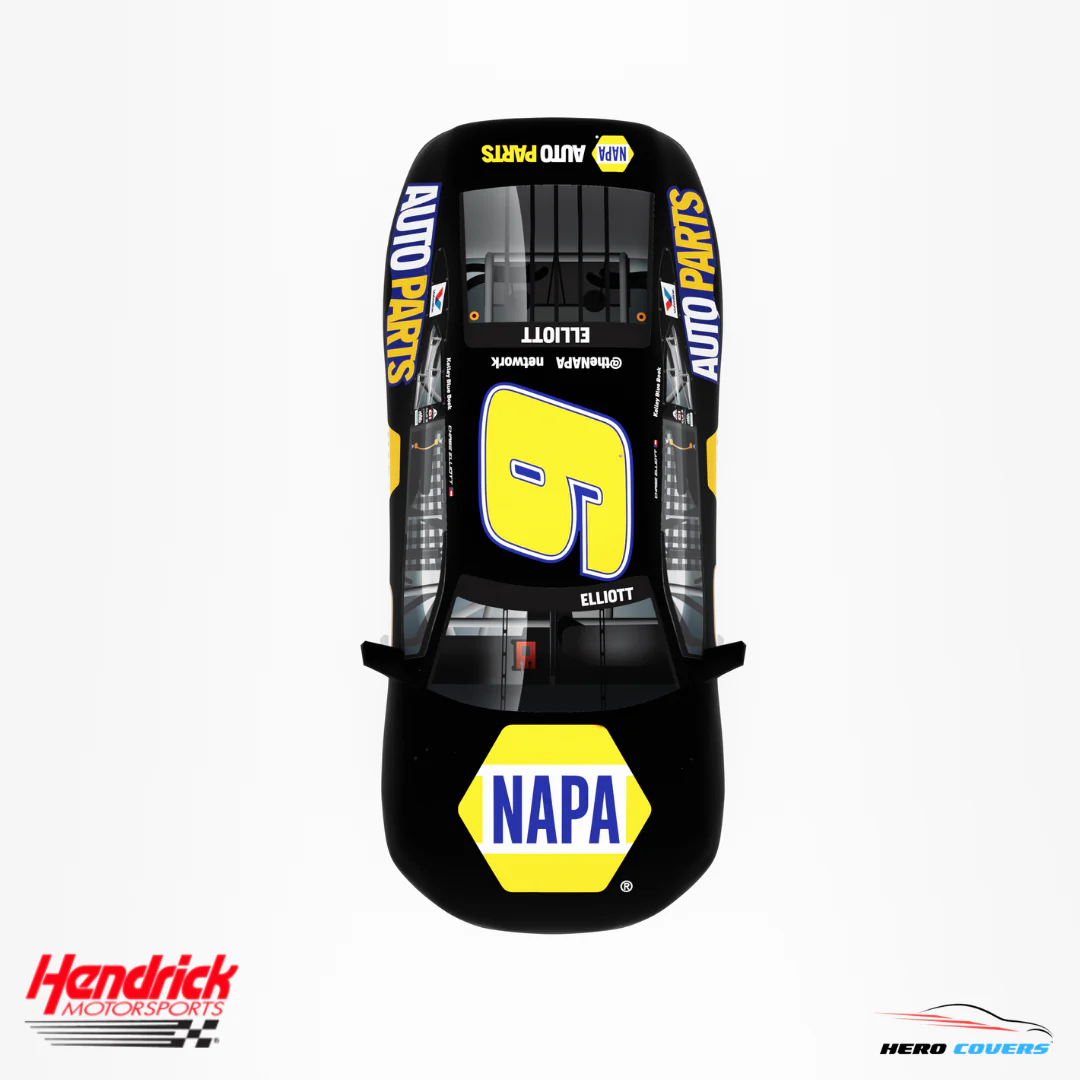 Officially Licensed Hendrick Motorsports Black Napa #9 Car Cover – Precision Fit & Ultimate Protection | HeroCovers - Image 4