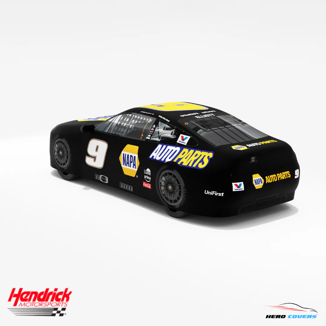 Officially Licensed Hendrick Motorsports Black Napa #9 Car Cover – Precision Fit & Ultimate Protection | HeroCovers - Image 7