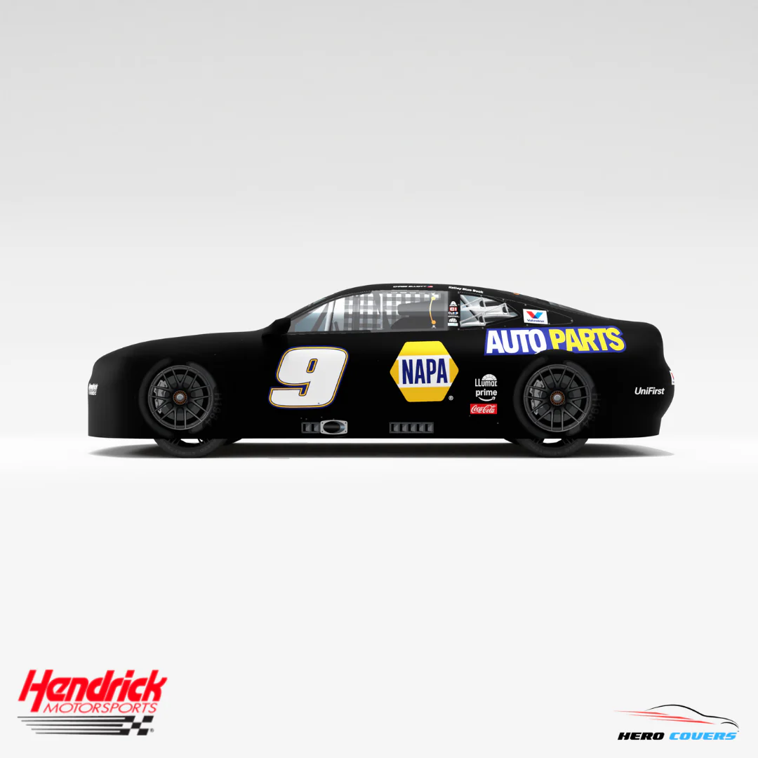 Officially Licensed Hendrick Motorsports Black Napa #9 Car Cover – Precision Fit & Ultimate Protection | HeroCovers - Image 8