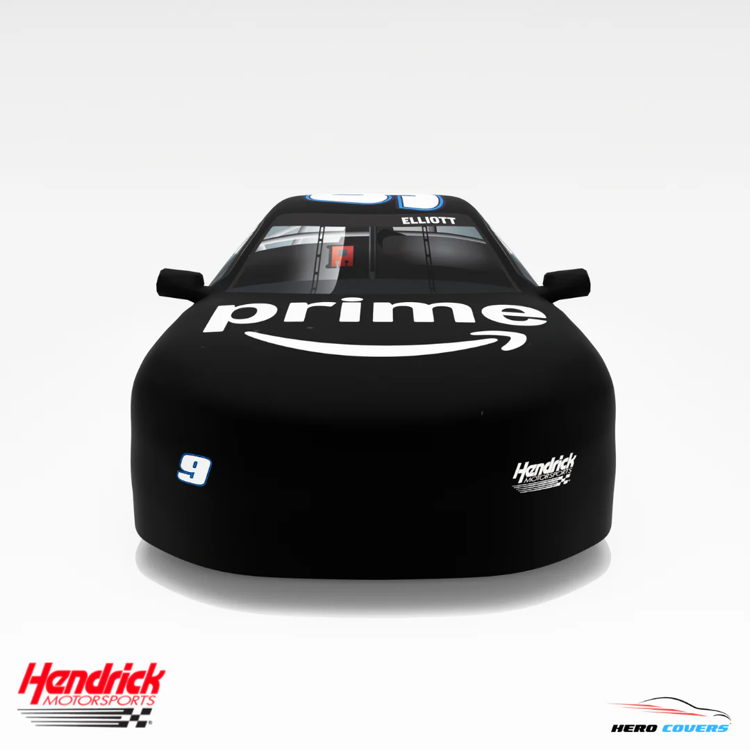 Officially Licensed Hendrick Motorsports Black Prime #9 Car Cover – Precision Fit & Ultimate Protection | HeroCovers - Image 3