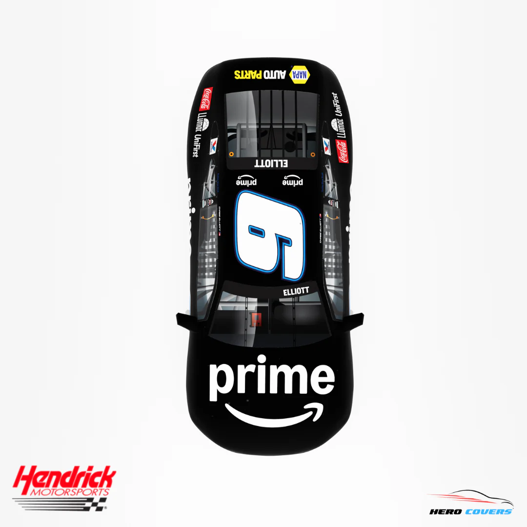Officially Licensed Hendrick Motorsports Black Prime #9 Car Cover – Precision Fit & Ultimate Protection | HeroCovers - Image 4