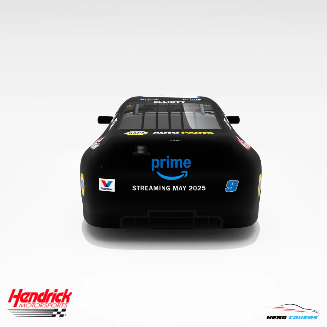 Officially Licensed Hendrick Motorsports Black Prime #9 Car Cover – Precision Fit & Ultimate Protection | HeroCovers - Image 6