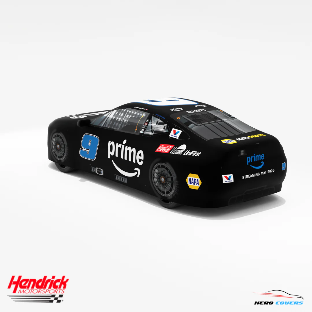 Officially Licensed Hendrick Motorsports Black Prime #9 Car Cover – Precision Fit & Ultimate Protection | HeroCovers - Image 7
