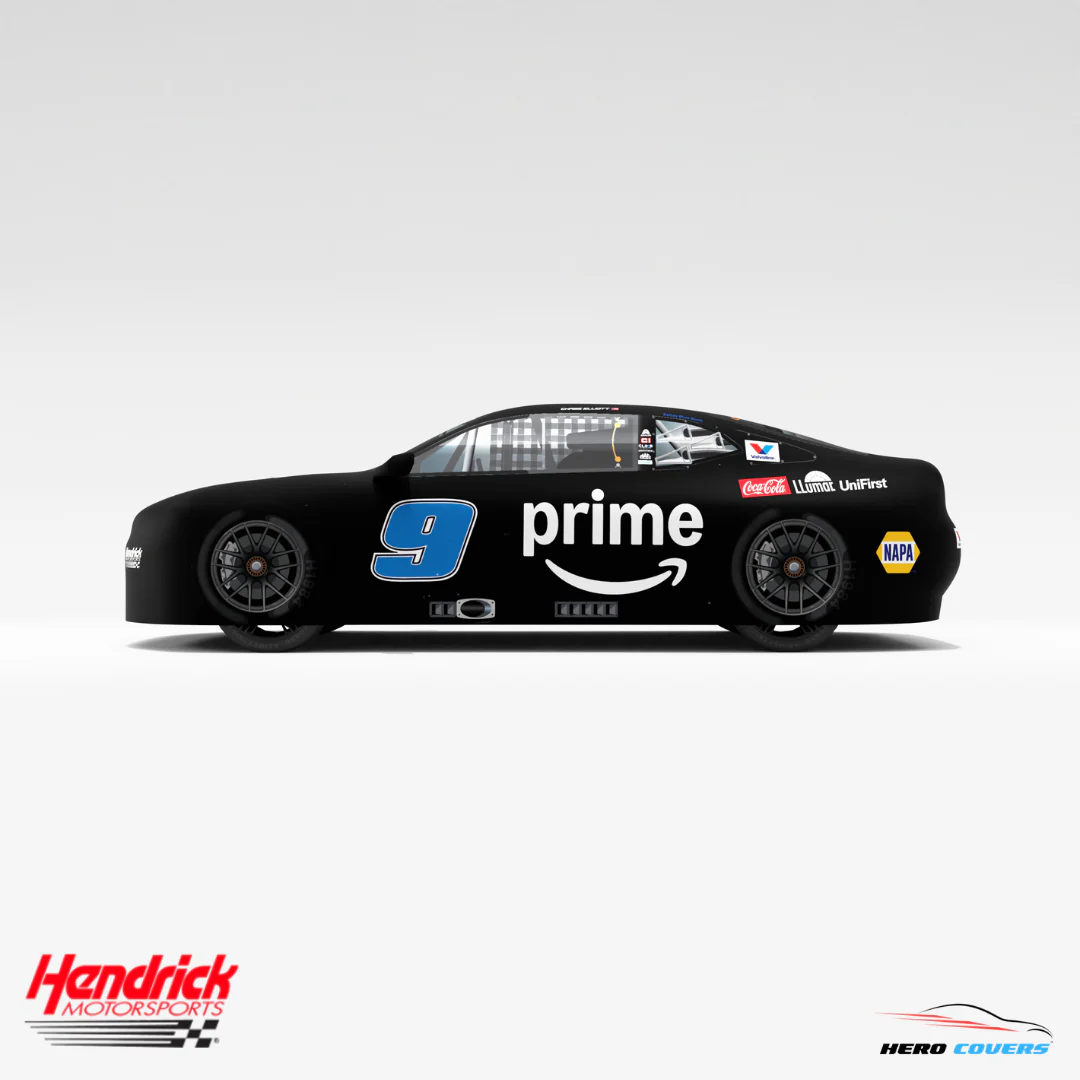 Officially Licensed Hendrick Motorsports Black Prime #9 Car Cover – Precision Fit & Ultimate Protection | HeroCovers - Image 8