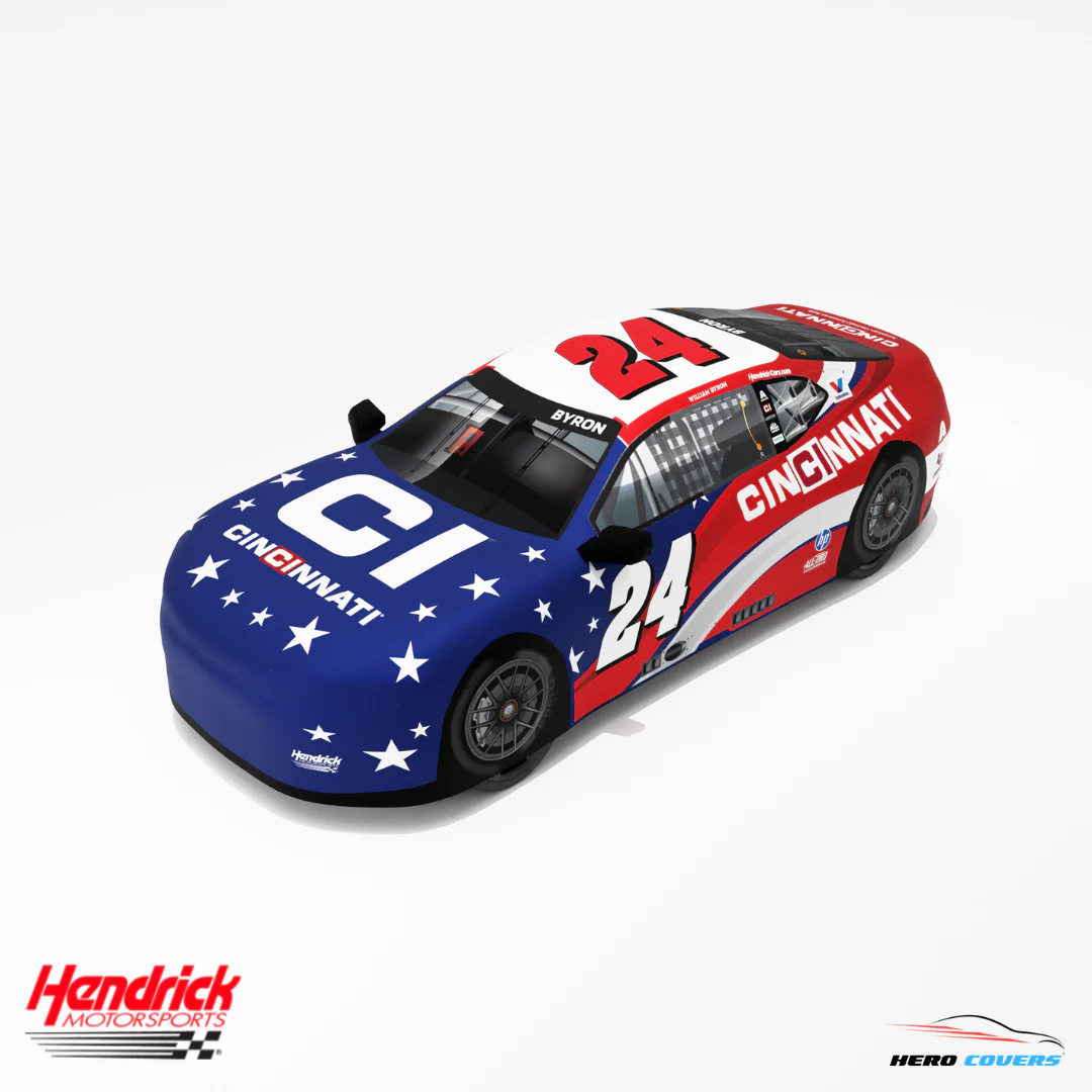 Officially Licensed Hendrick Motorsports Cincinnati NEW Car Cover – Precision Fit & Ultimate Protection | HeroCovers - Image 2