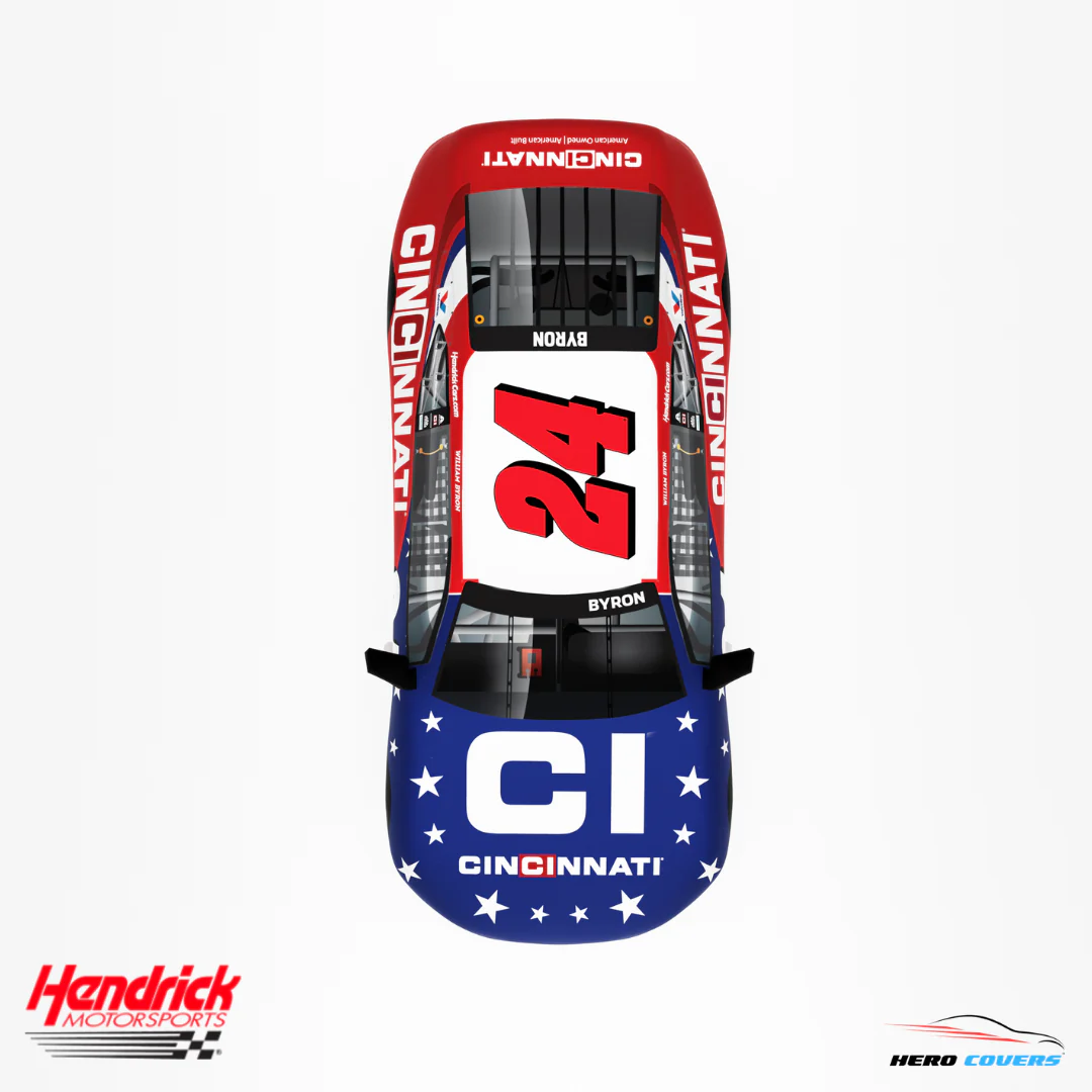 Officially Licensed Hendrick Motorsports Cincinnati NEW Car Cover – Precision Fit & Ultimate Protection | HeroCovers - Image 4