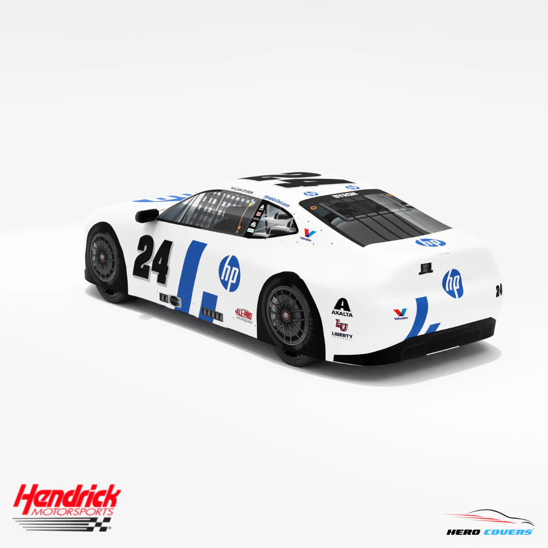 Officially Licensed Hendrick Motorsports HP White NEW Car Cover – Precision Fit & Ultimate Protection | HeroCovers - Image 6