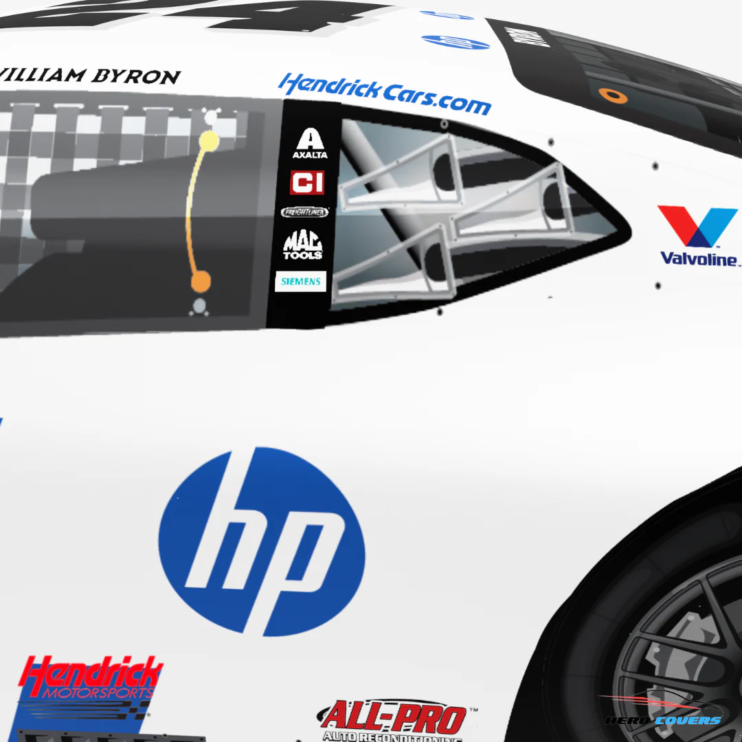 Officially Licensed Hendrick Motorsports HP White NEW Car Cover – Precision Fit & Ultimate Protection | HeroCovers - Image 8