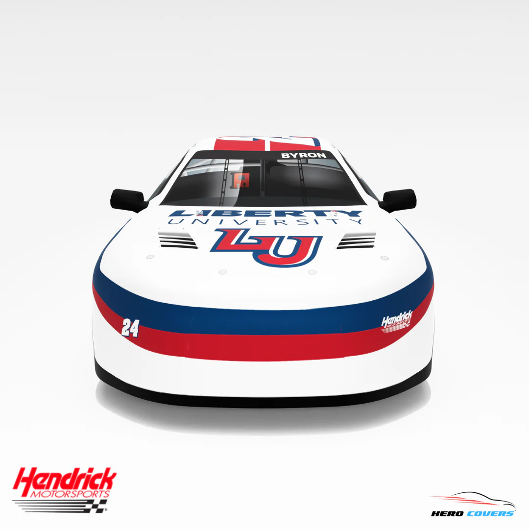 Officially Licensed Hendrick Motorsports LibertyUni NEW Car Cover – Precision Fit & Ultimate Protection | HeroCovers - Image 3