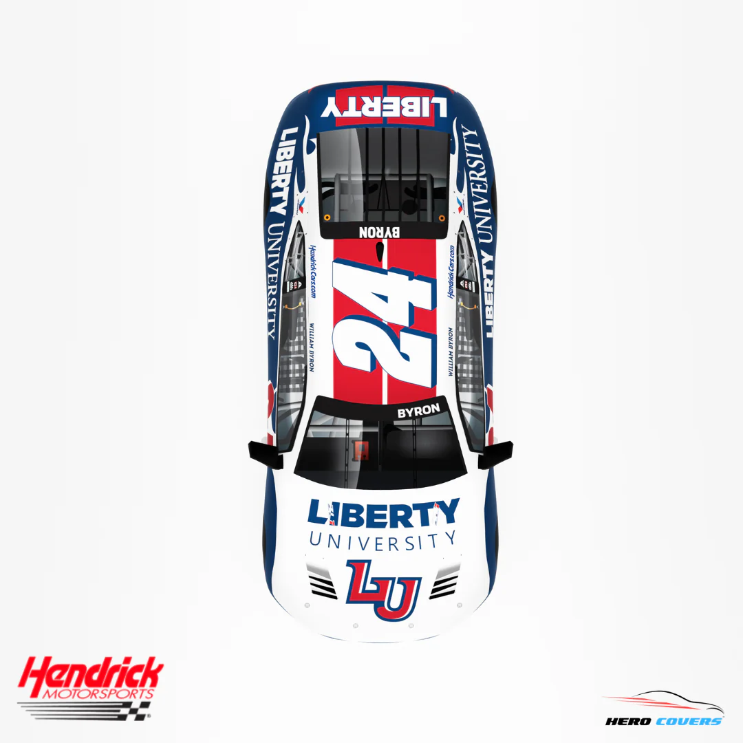 Officially Licensed Hendrick Motorsports LibertyUni NEW Car Cover – Precision Fit & Ultimate Protection | HeroCovers - Image 4