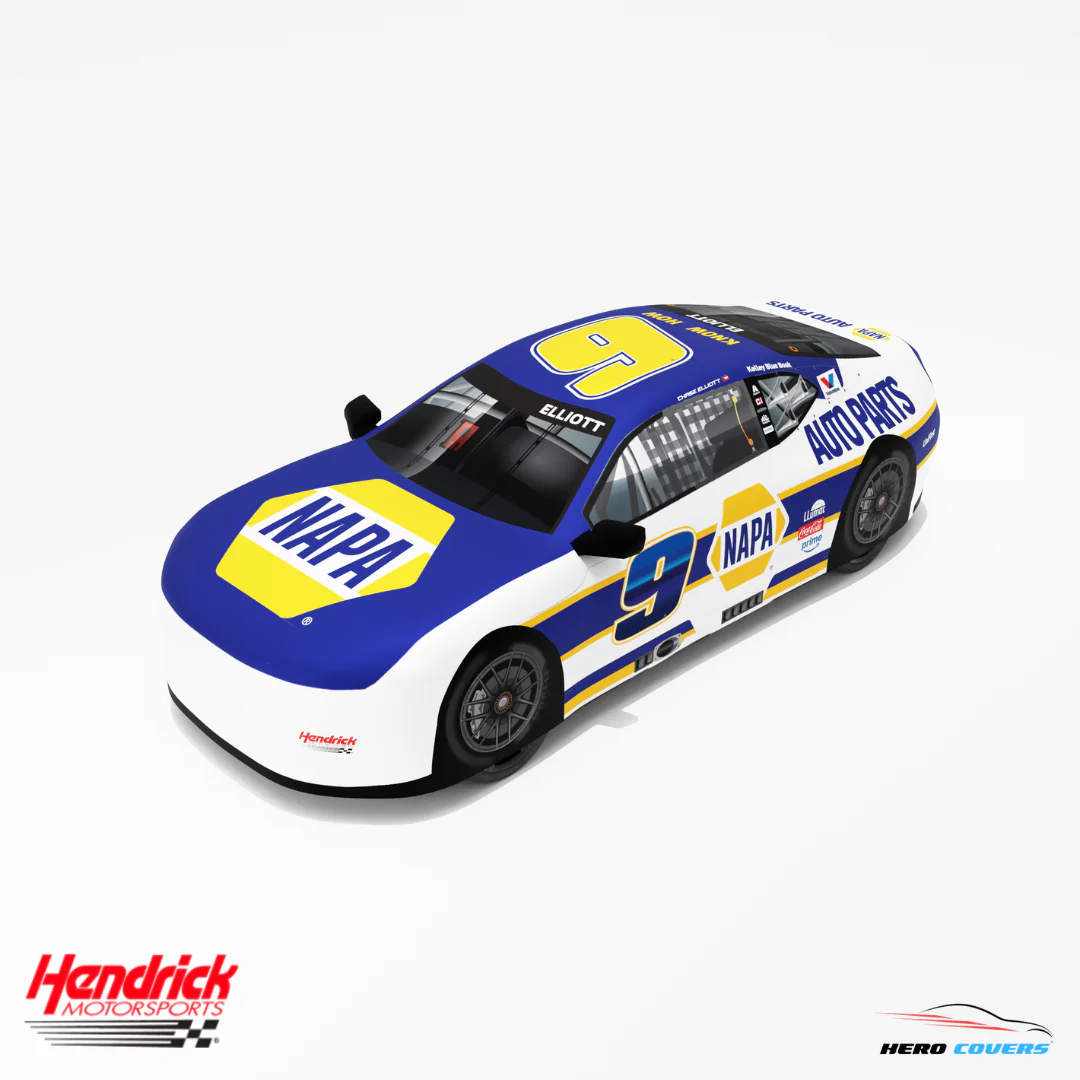 Officially Licensed Hendrick Motorsports Napa NEW Car Cover – Precision Fit & Ultimate Protection | HeroCovers - Image 2