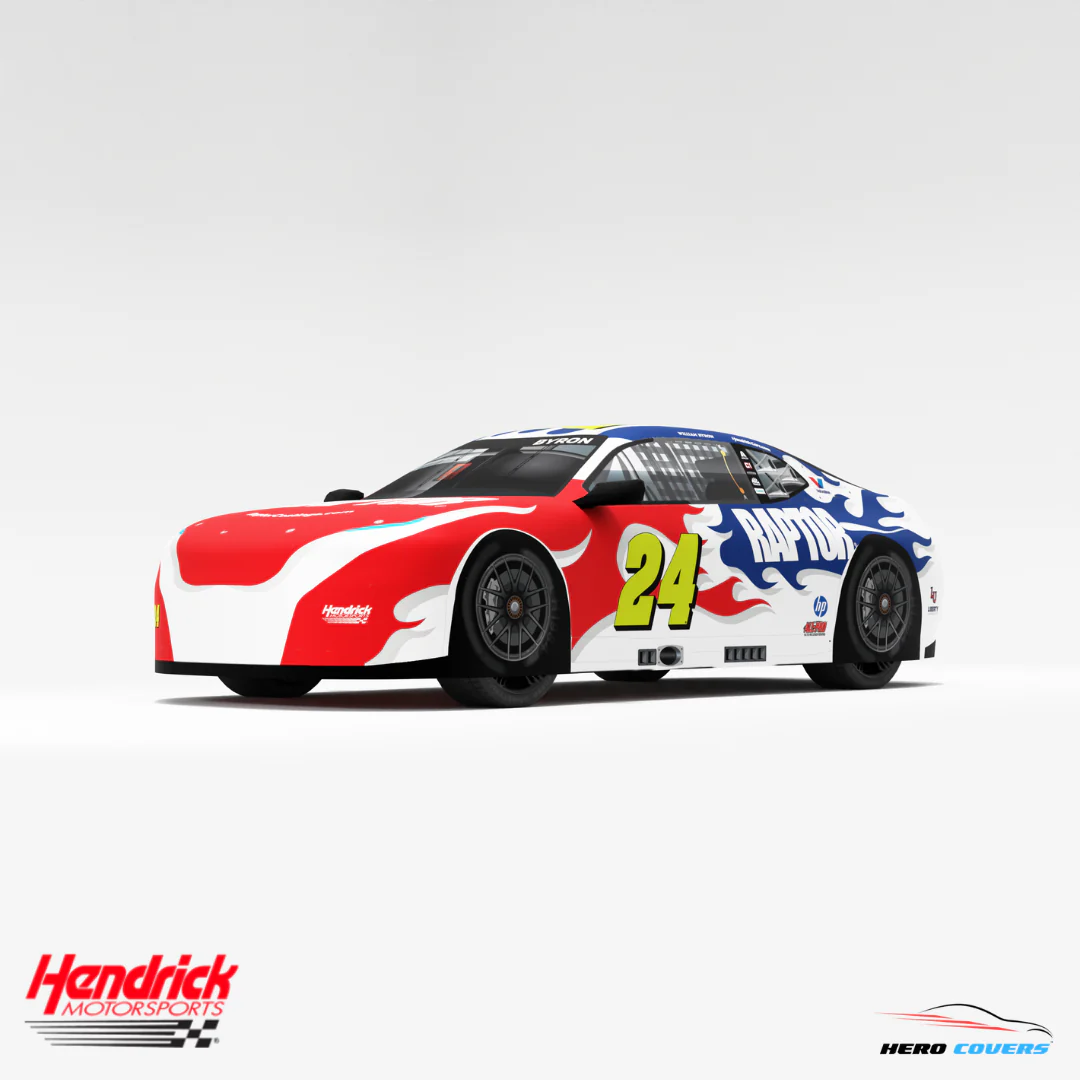 Officially Licensed Hendrick Motorsports Raptor R/W NEW Car Cover β Precision Fit & Ultimate Protection | HeroCovers