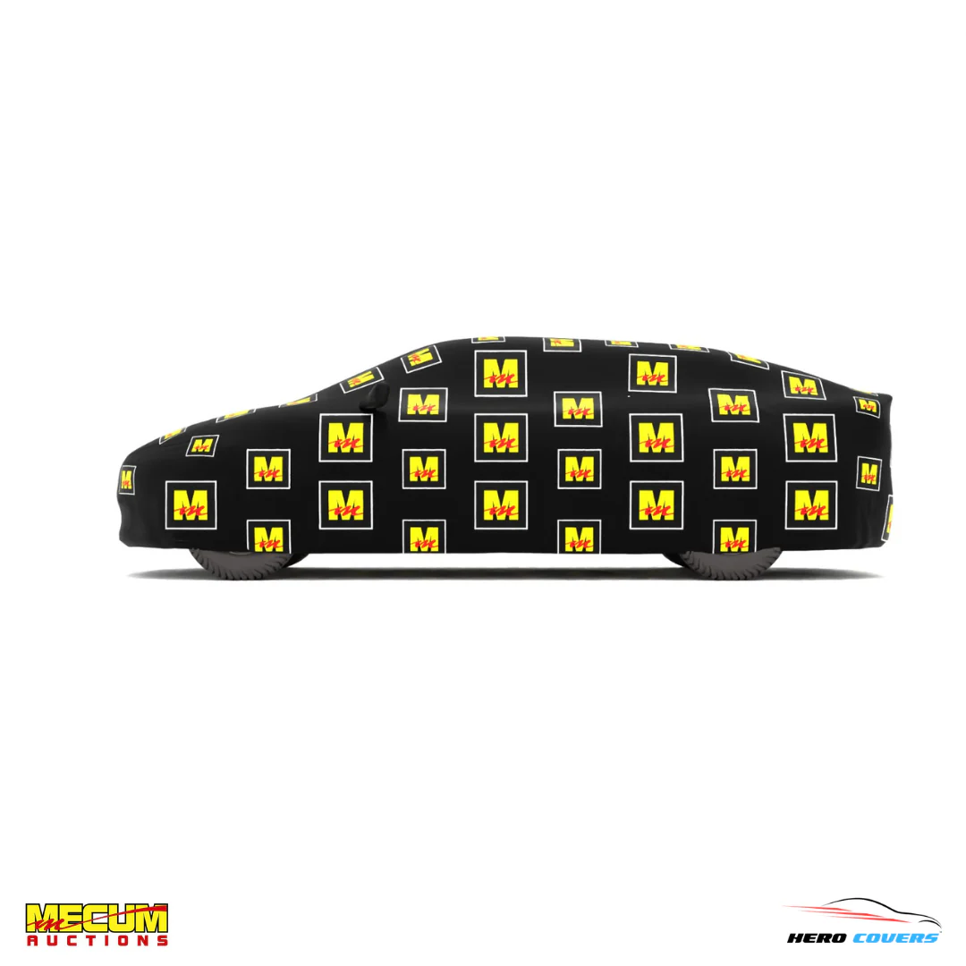 Officially Licensed Mecum Retro Logo Car Cover - Image 3