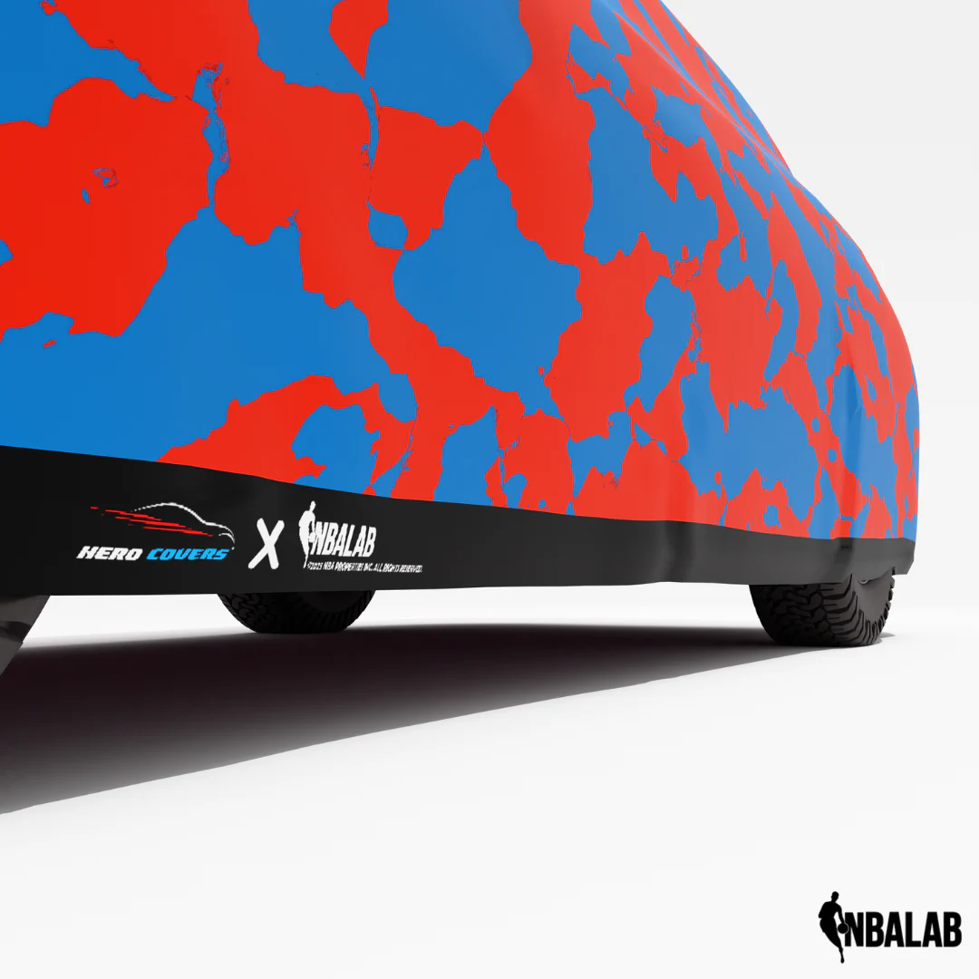 Officially Licensed Oklahoma City Comouflage Car Covers – Indoor & Outdoor | NBA Protection | HeroCovers - Image 4