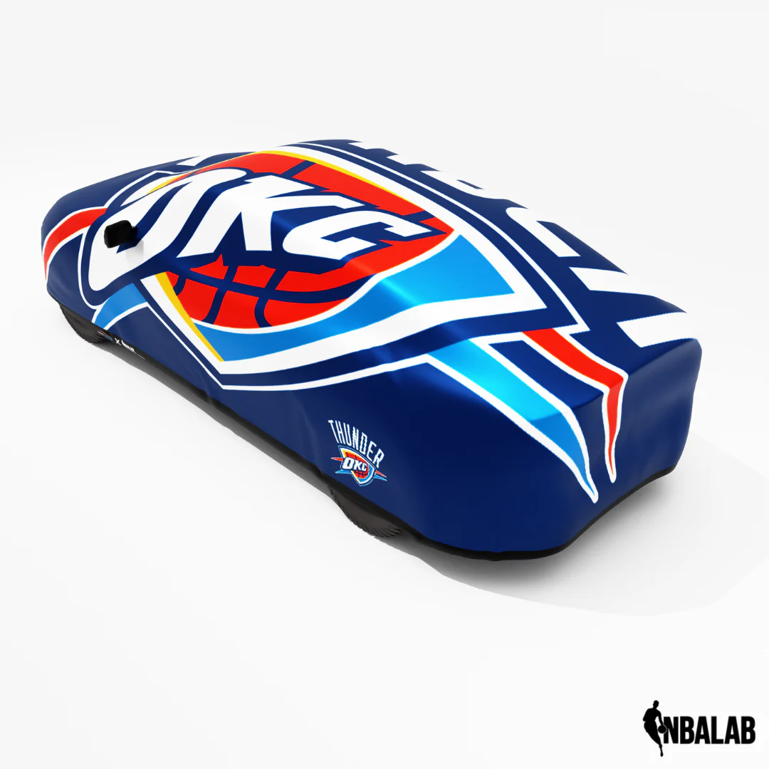 Officially Licensed Oklahoma City Cover Stretch Logo – Indoor & Outdoor | NBA Protection | HeroCovers - Image 5