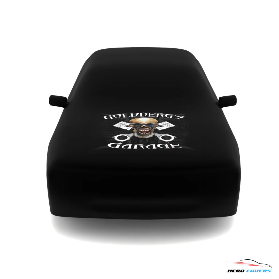 Bill Goldberg Car Cover: Standard Black - Goldbergs Garage by HeroCovers - Image 2