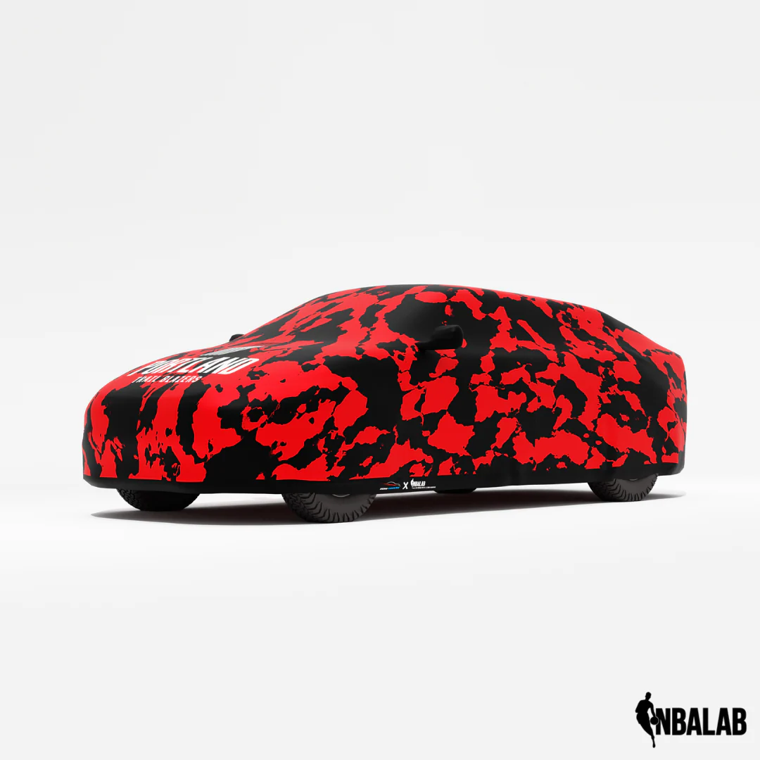 Officially Licensed Portland Trail Comouflage Car Covers – Indoor & Outdoor | NBA Protection | HeroCovers - Image 2