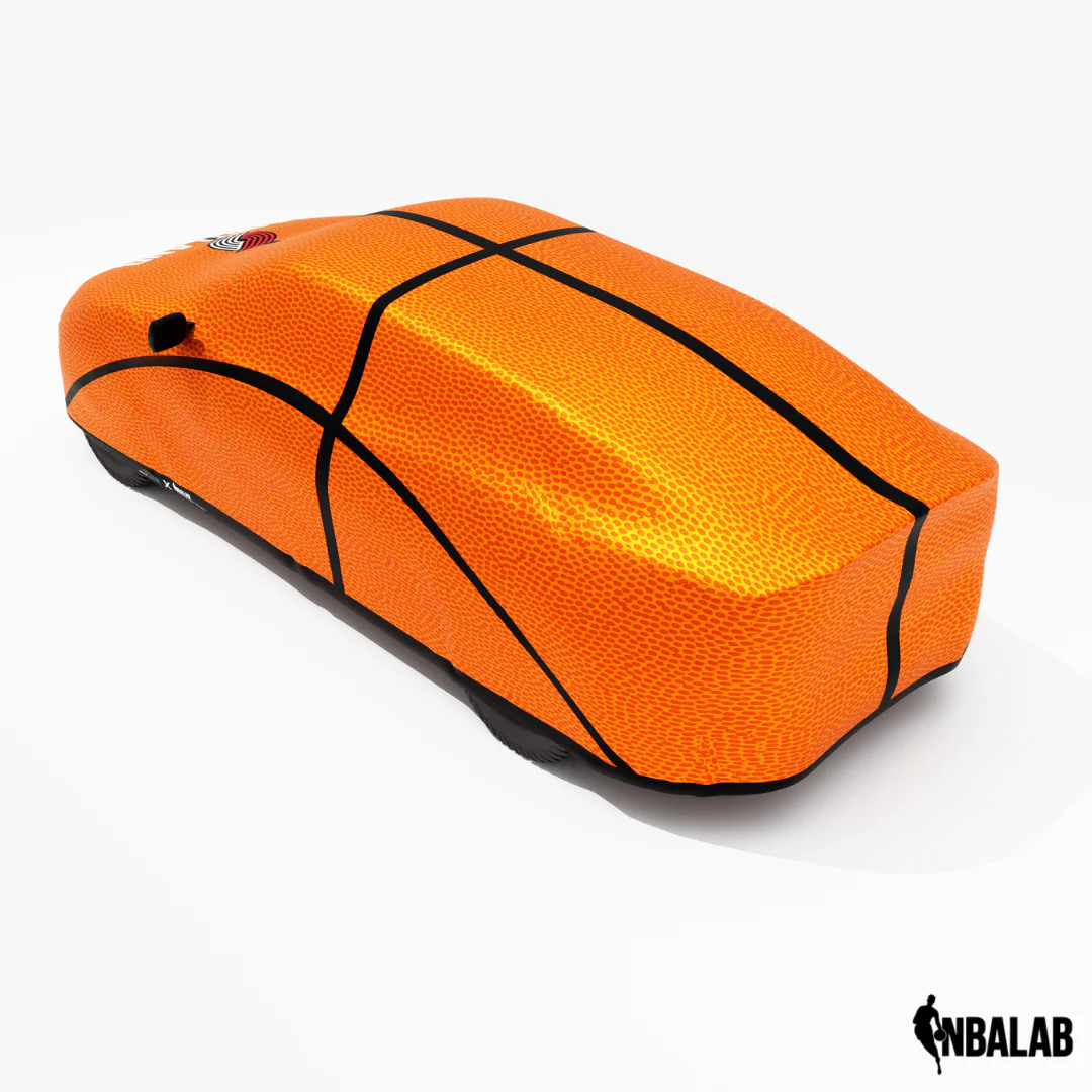 Officially Licensed Portland Trail Life Size Basketball Car Covers – Indoor & Outdoor | NBA Protection | HeroCovers - Image 6