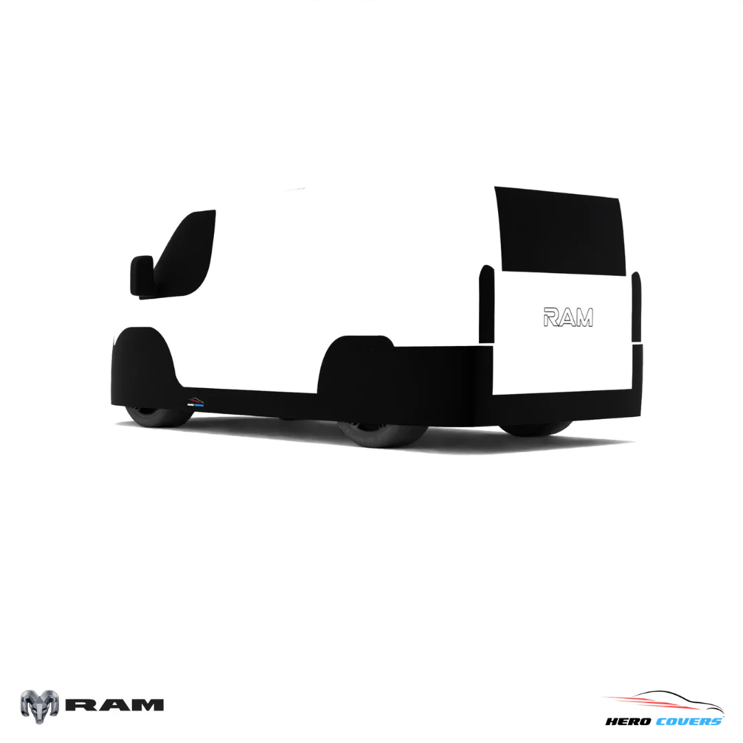 RAM PROMASTER (2020) Car Cover: Indoor or Outdoor Use - HeroCovers - Image 11